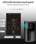 Water Purifier RO Free Installation RO Water Dispenser 4 Stages Filtration System UV Light Countertop Water Filter