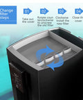 Water Purifier RO Free Installation RO Water Dispenser 4 Stages Filtration System UV Light Countertop Water Filter