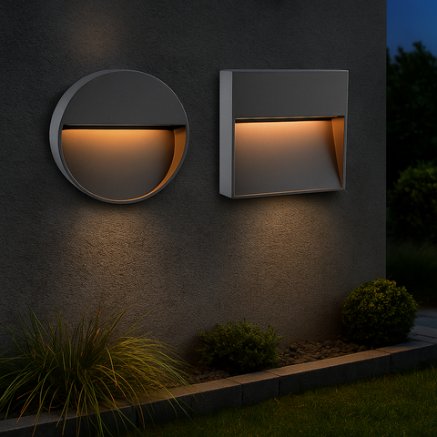 BERGUN Series – Square LED Decorative Wall Luminaire