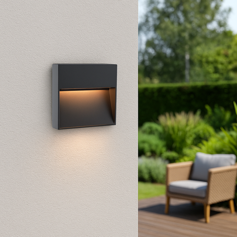 BERGUN Series – Square LED Decorative Wall Luminaire