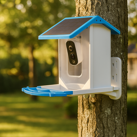 Smart Solar Bird Feeder Camera
