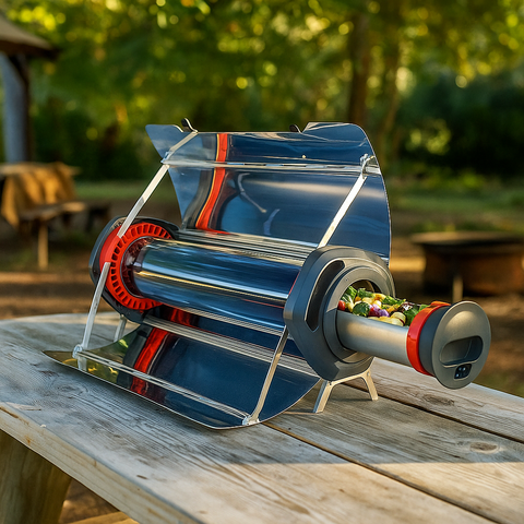 Hybrid Solar Cooker