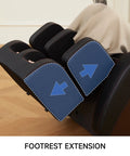 Zero Gravity Massage Chair, Shiatsu Massage Relaxation Recliner with Heating and Bluetooth, Brown