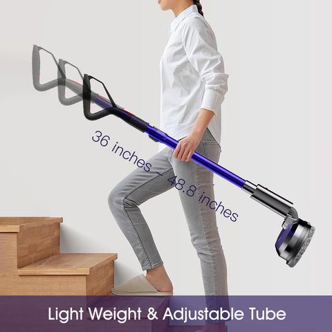 Cordless Electric Spin Mop, Effortless Floor Cleaning for Back Pain Relief, Deep Clean Tile & Grout Without Scrubbing