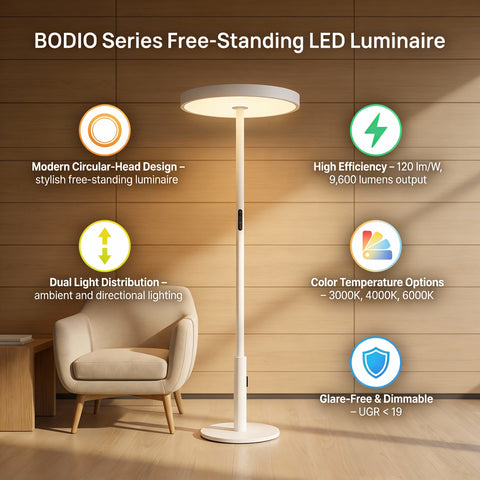 BODIO Series – Free Standing LED Luminaire