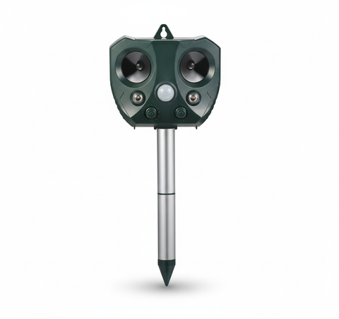 Solar Ultrasonic Animal Repeller