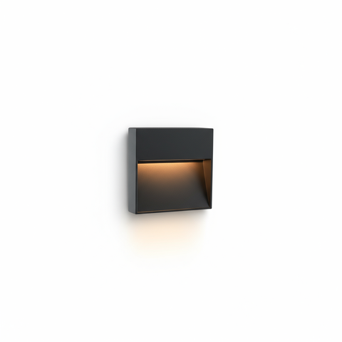 BERGUN Series – Square LED Decorative Wall Luminaire