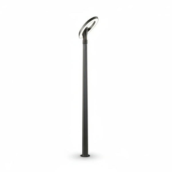 Claro Series Post LED Luminaire by TellCo Europe Sagl featuring a modern circular light design.