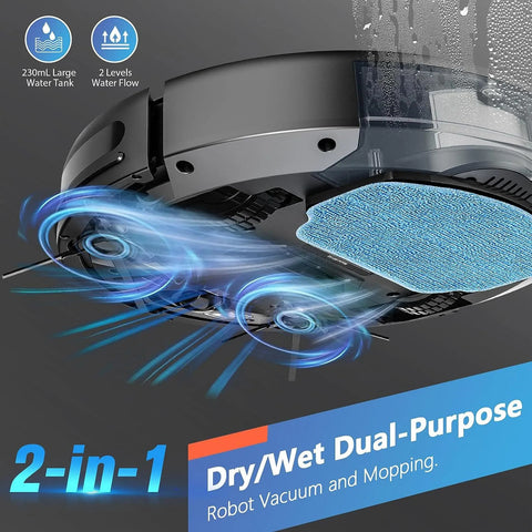 3-in-1 Robot Vacuum & Mop