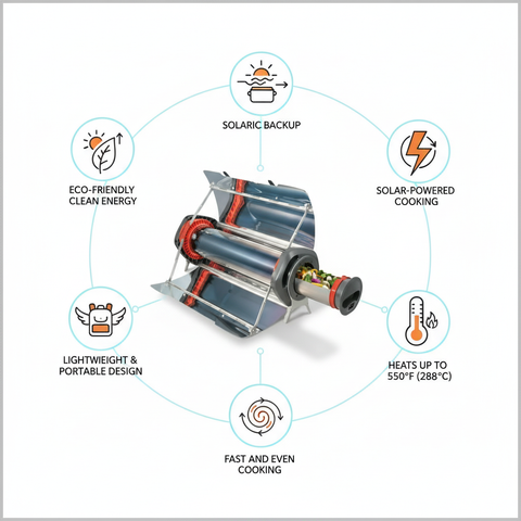 Hybrid Solar Cooker