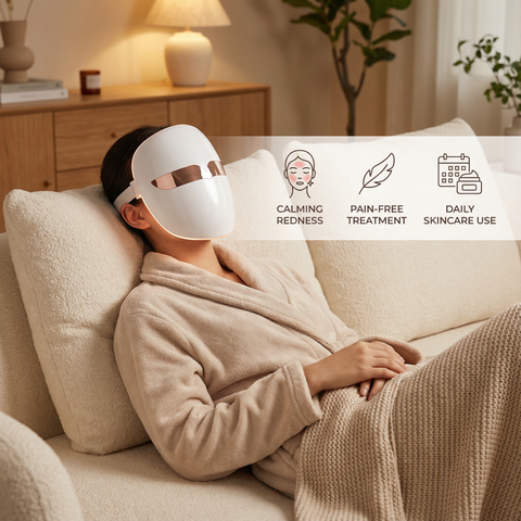 LED Light Facial Therapy Device