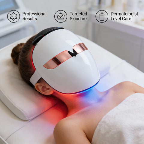 LED Light Facial Therapy Device