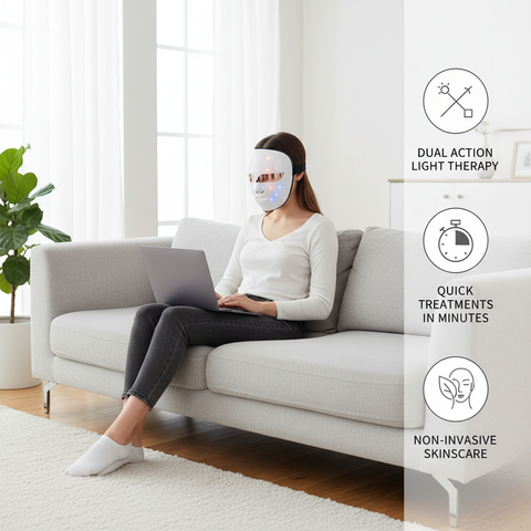 LED Light Facial Therapy Device
