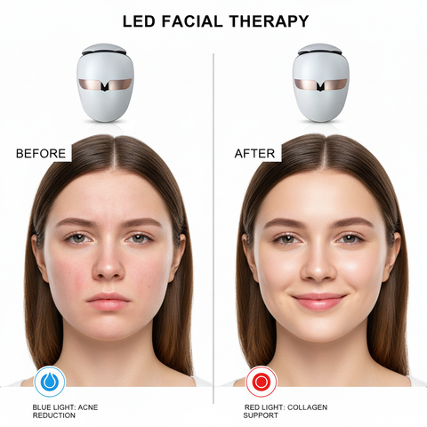 LED Light Facial Therapy Device