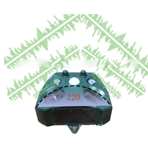Solar Ultrasonic Animal Repeller