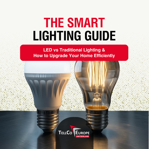 The Smart Lighting Guide: LED vs Traditional Lighting & How to Upgrade Your Home Efficiently