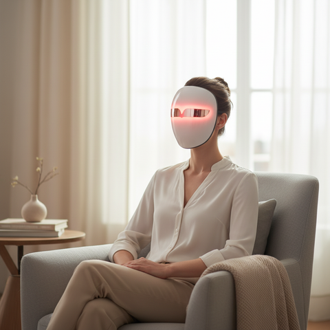 LED Light Facial Therapy Device