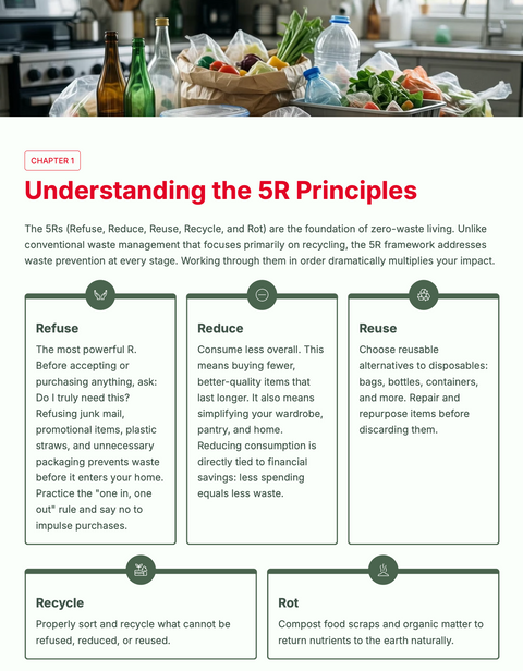 Zero-Waste Lifestyle Planner: Practical Steps to Reduce Waste at Home