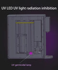 Water Purifier RO Free Installation RO Water Dispenser 4 Stages Filtration System UV Light Countertop Water Filter